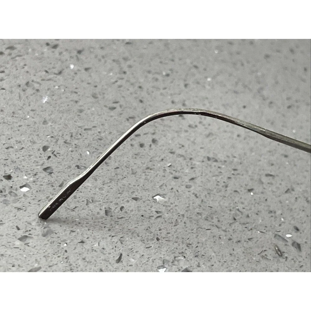 Chaps Eyeglasses FRAMES ONLY 61 1FH 53-19-145 Full Rim Silver